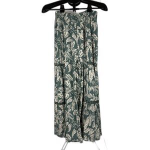 Angie Boho Wide Leg Floral Palazzo Pants - Size Medium - Coastal Festival Wear